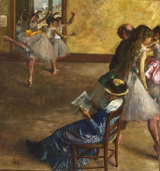 FIG 4 . Edgar Degas La classe di danza ca. 1880 1212