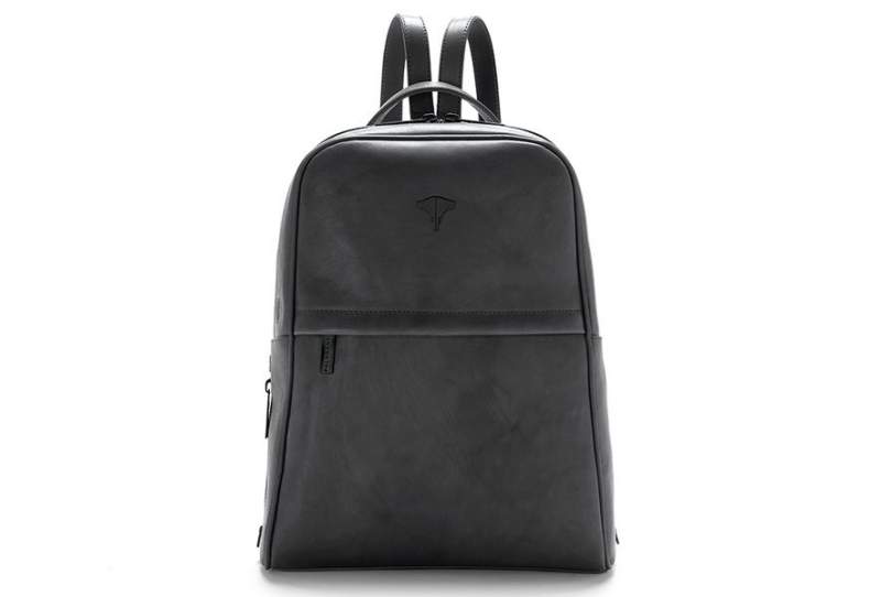 Backpack Real Leather Black