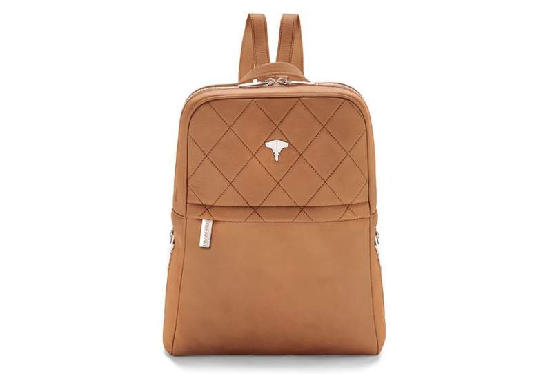 Backpack Real Leather Ocra